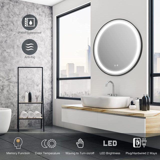 led-bathroom-mirror-round Detail image