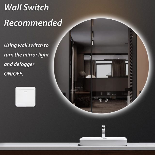 frameless-round-backlit-bathroom-mirror Product image