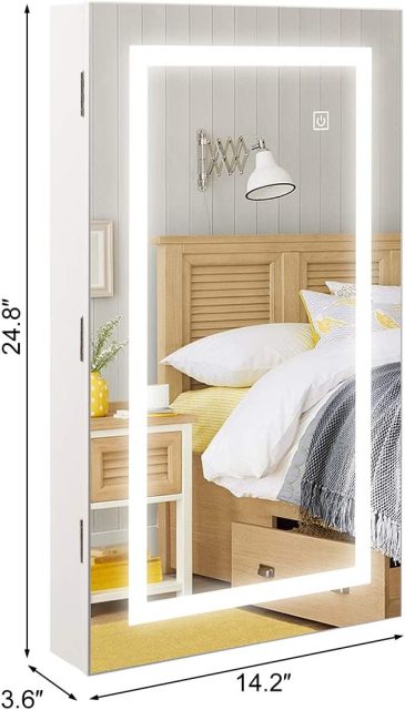 wall-mount-led-light-mirror-cabinet Product image