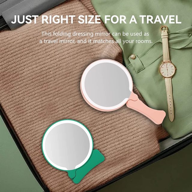 hand-mirror-with-light-rechargeable Product image
