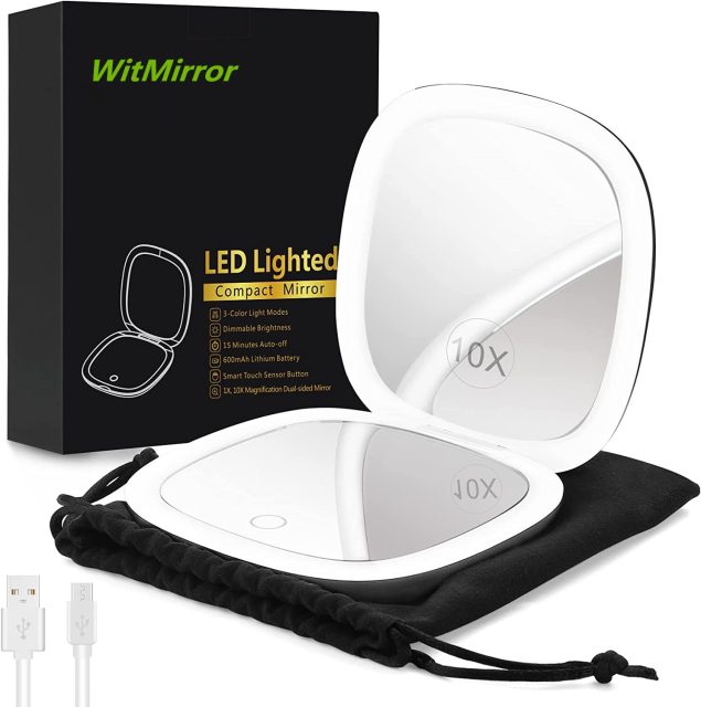 compact-makeup-mirror-with-led-lights Product image