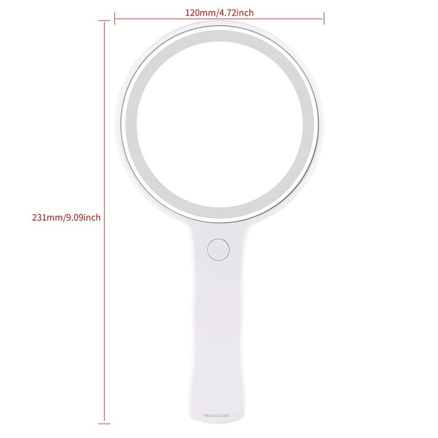 hand-led-mirror-round-mirror-with-handle Detail image