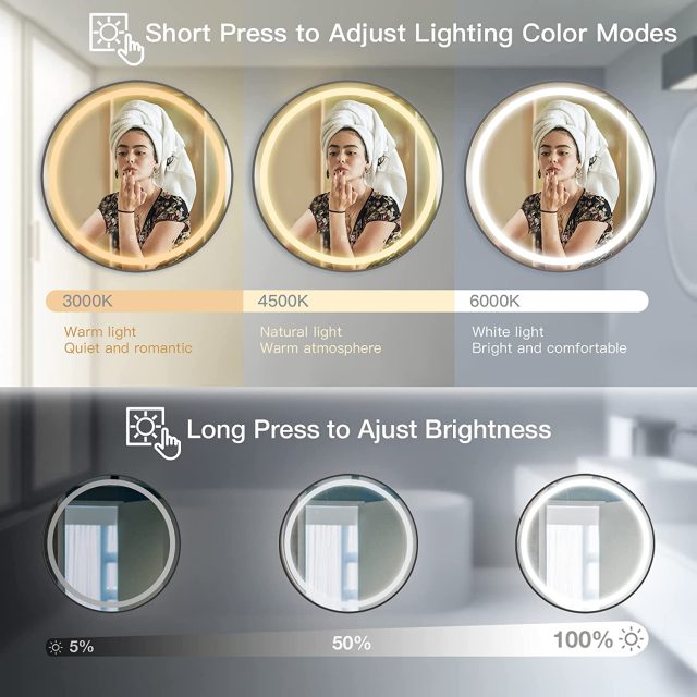 led-bathroom-mirror-round Detail image