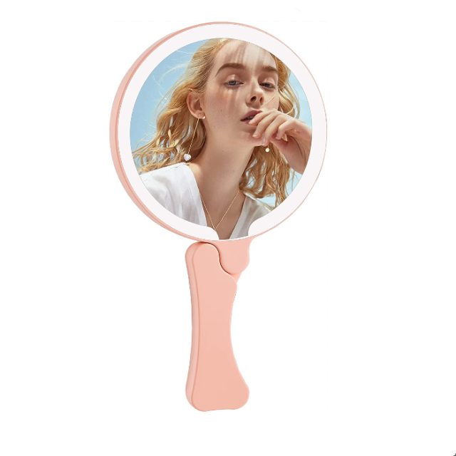 hand-mirror-with-light-rechargeable Product image
