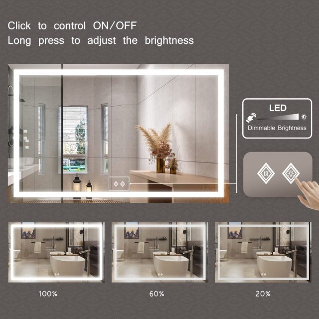 led-bathroom-mirror-48x30 Product image