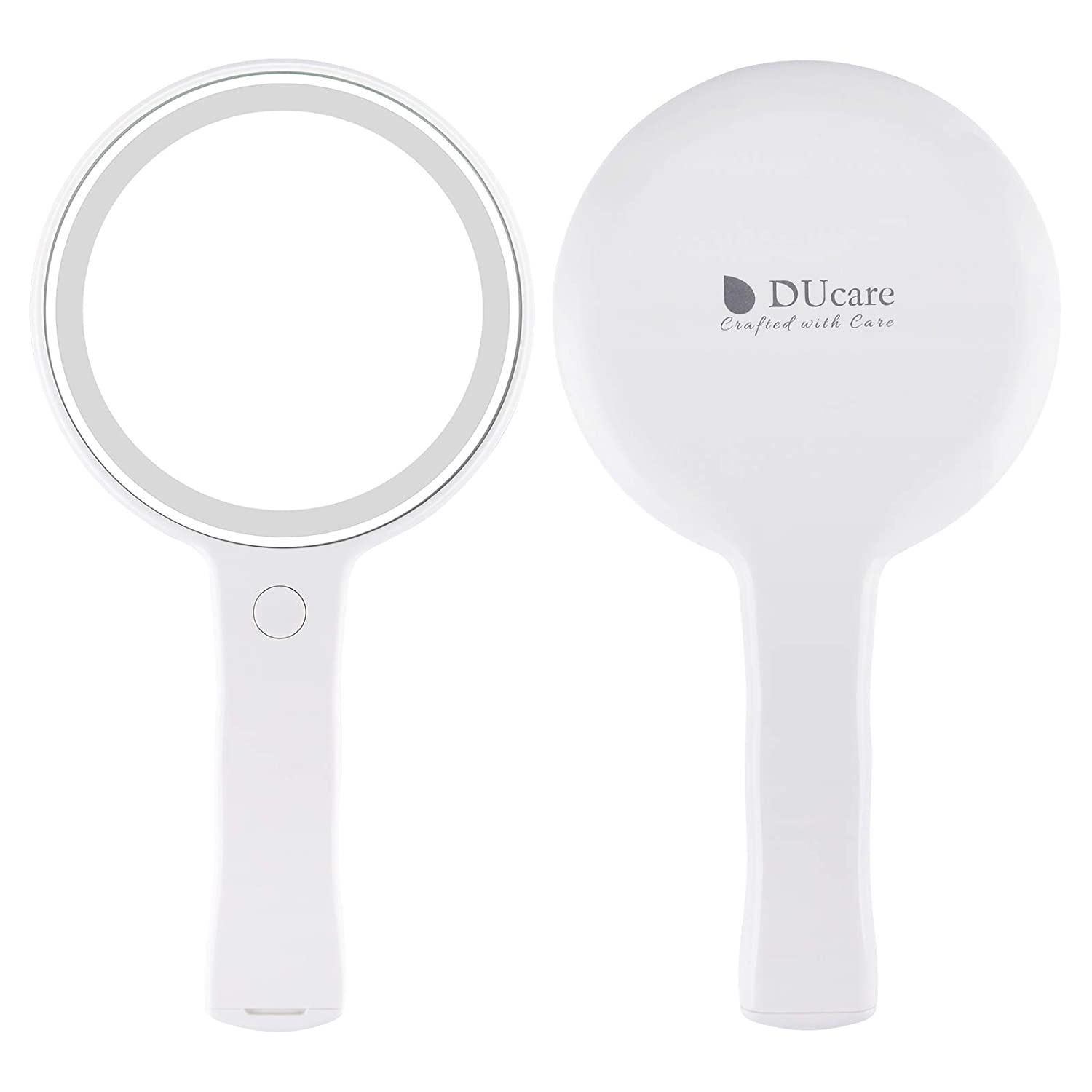 hand-led-mirror-round-mirror-with-handle LED Hand Mirror with Handle, 4.7 in. Round