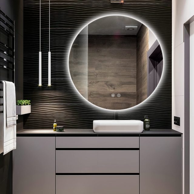 frameless-round-backlit-bathroom-mirror Product image