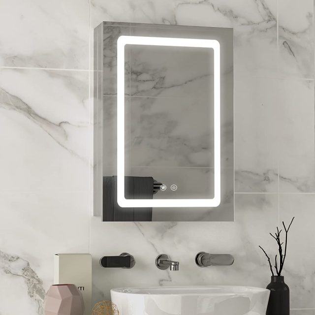led-mirror-cabinet-for-bathroom Detail image