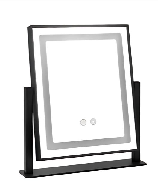 TCMM-Q4-300250 LED Square Light-Frame Vanity Mirror TCMM-Q4, 300 × 250 mm