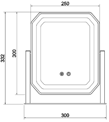 TCMM-Q6 Dimension drawing