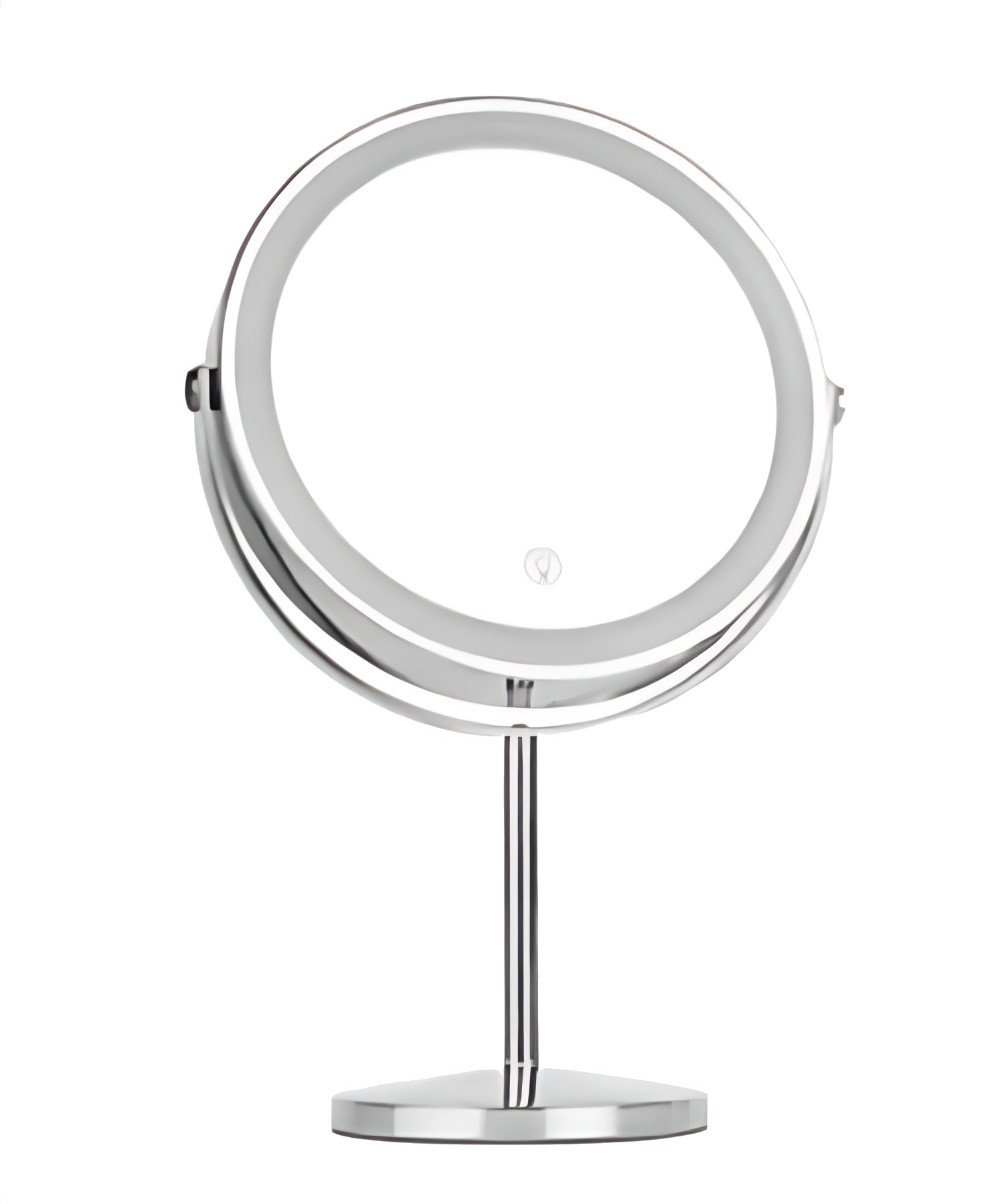 TCMM-R5 LED Double-Sided Tabletop Makeup Mirror TCMM-R5, 9 in., Straight Stem, 2000mAh