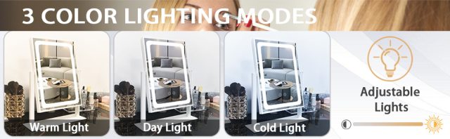 lighted-hollywood-vanity-mirror Detail image