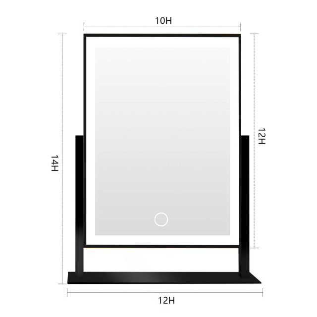 led-desktop-vanity-mirror-q Product image