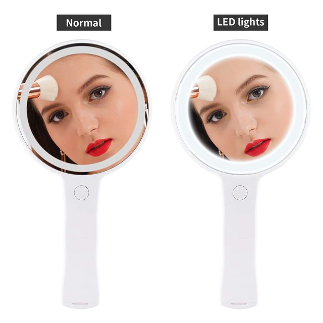 hand-led-mirror-round-mirror-with-handle Product image