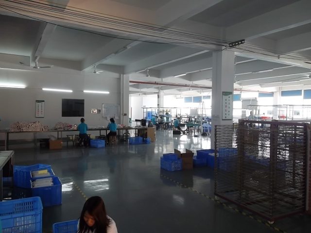 Workshop material area