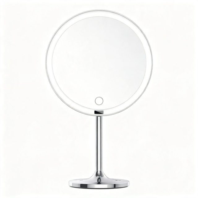 TCMM-F2 LED Ring Light Tabletop Makeup Mirror TCMM-F2, 8.5 in., Sensor Version, 4000mAh
